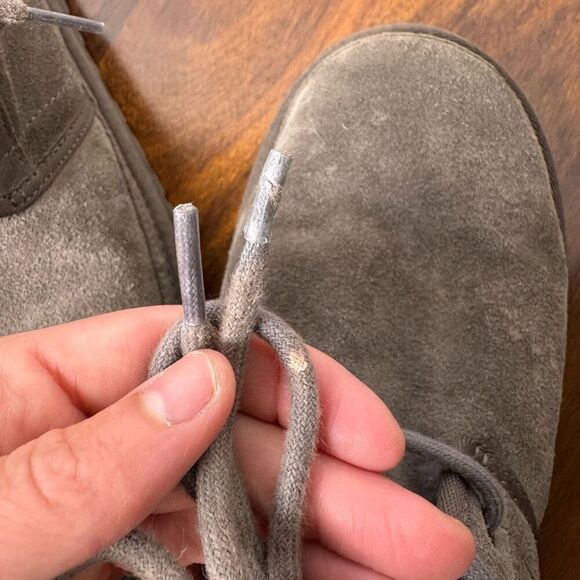 UGG Men's Neumel Boot Charcoal Gray Suede Size 10 Chukka Boot - Picture 10 of 13